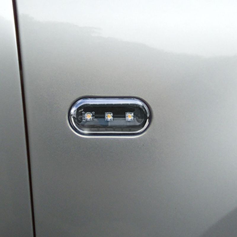 LED Seitenblinker Blinker Blinkleuchten Ford/Seat/VW klar chrom 