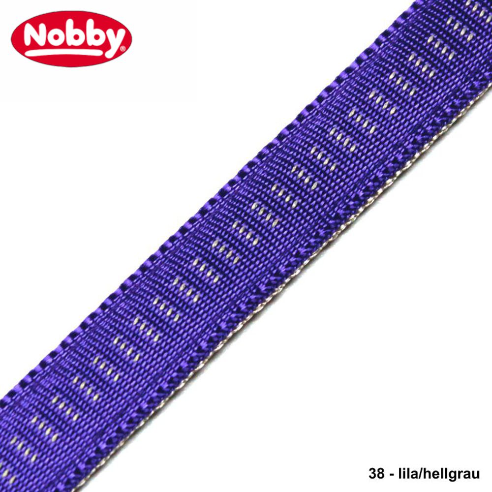 Nobby Leine SOFT GRIP 120 cm lang - 10/15/20/25 mm breit Nylon Hundeleine 1,2 m